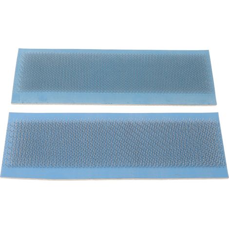 2pcs Tapis à Cheveux Acier Inoxydable Aiguille pour Extensions Carte de Tirage 10,6 x 3,5 po (1/5)