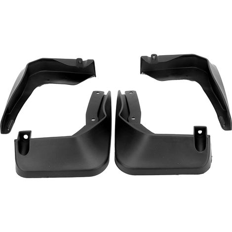 4 Schmutzfänger/Spritzschutz als Ersatz für Mercedes C-Klasse Sport W205 (2015–2019), 4er-Set, Schwarz (1/5)