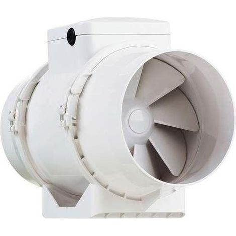 Aldes In Line XS Ventilator Weiß 100 mm Kompakt