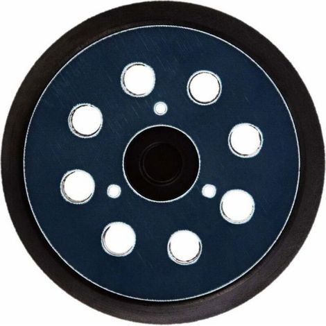 Patins Abrasifs - Ponceuse Orbitale 125 mm - 8 Trous - Compatible Avec Modèles À 3 Trous De Montage - Lot De 2 (1/3)