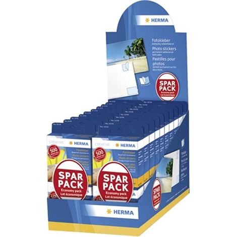 HERMA 9370 Photo de Kautschuk in der Packung dede Einsparung, Anzeige dezähler de