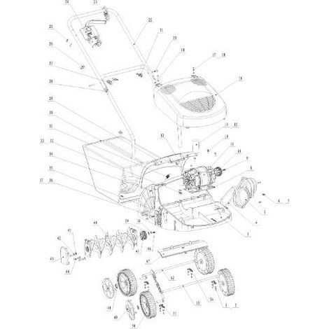 MOTOR (1500 W) ORIGINAL STIGA – 1716-0197-01