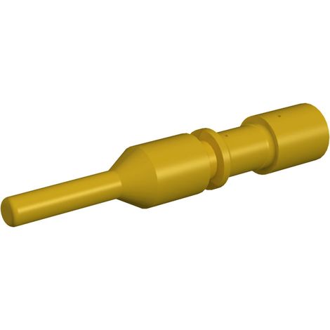 HUMMEL M40 Power Leistungs-Crimpkontakt Kontaktstift (M) 10mm² gold Werkstoff Messing (CuZn) - 1 Stück (1/2)