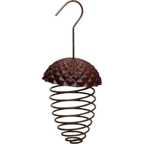 Mangeoire spirale en forme de gland