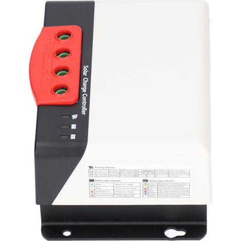Contrôleur de charge solaire MPPT, régulateur de décharge, 12 V/24 V CC, 30 A pour batterie (1/5)