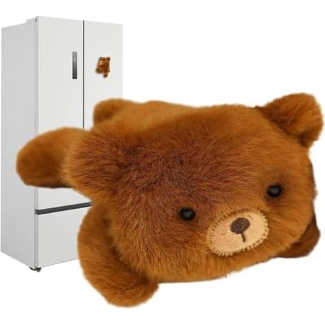 Peluche magnétique 15 cm, adorable jouet en peluche Aimants amusants pour réfrigérateur Pour réfrigérateur, casier, armoire, bureau, chambre, bureau, voiture (1/5)