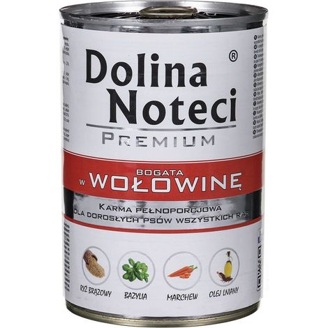 Dolina Noteci Premium Wet Dog Food Manzo Lattina 400g (1/2)
