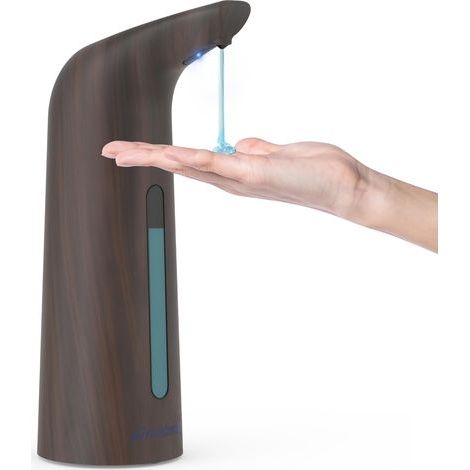 Automatischer, berührungsloser Seifenspender (400 ml), wasserdichte Anti-Verschwendungs-Pumpe, 4 einstellbare Geschwindigkeiten, magnetisches Ladesystem und intelligentes Design für Küche und Bad (1/5)