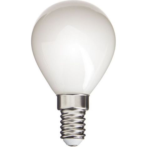 Ampoule LED filament matée P45 E14 – 7 W (équivalent 75 W), 1055 lm, lumière blanche neutre 4000 K – Économie d’énergie, sans mercure, compatible variateur (1/5)