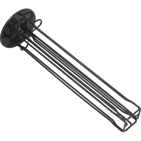 Kapselhalter für 40 Kaffeekapseln, 360° drehbares Karussell, Aufbewahrungsorganizer und Nespresso-Kapselhalter, schwarz (1/5)