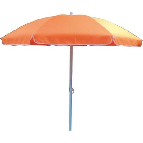 Ombrellone da Spiaggia Reclinabile con Custodia e Tracolla Solero Arancione (1/6)
