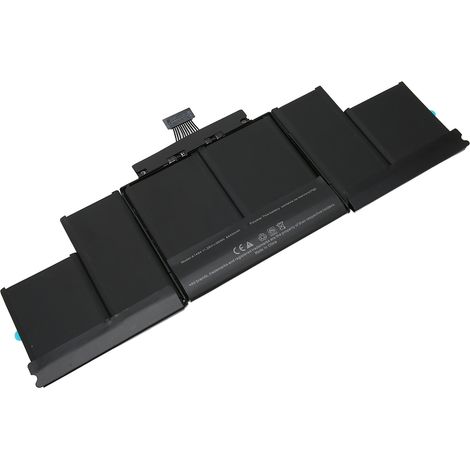 Batterie de remplacement A1398 pour ordinateur portable OS X Laptop Pro 15 pouces 11,26 V 95 Wh 8440 mAh avec protection multiple (compatible A1494). (1/5)