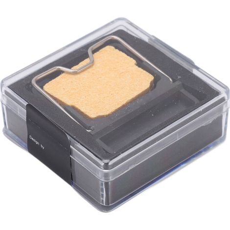 Support de Fer à Souder Mini CCDSO avec Boîte de Rangement Éponge et Isolation Thermique - Accessoire de Soudure Noir (1/5)