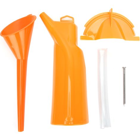 Kit entonnoir filtre à huile moto sans fuite, compatible TwinCam 1985 Orange (1/5)