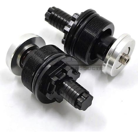 Kappe für die Federvorspannungs-Einstellschrauben der Motorradgabel für Yamaha V-Star 650 XVS650 XVS 650 1300 XVS1300 (2007–2013) und WR 125 WR125 (2010–2013) – Schwarz