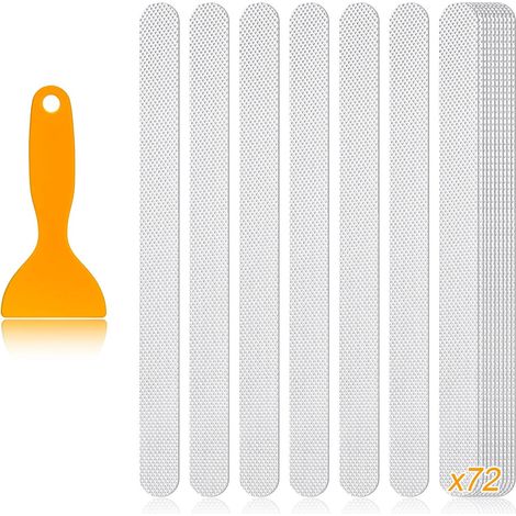 Set mit 72 Antirutschaufklebern für Badezimmer, Küche, Leitern, Treppen, Schwimmbäder, Badewanne und Dusche (1/5)