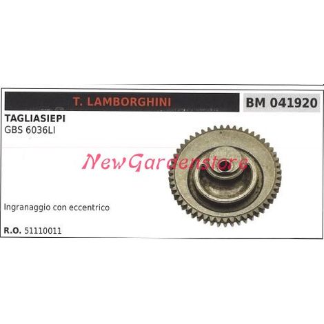 LAMBORGHINI-Getriebe mit Exzenter GBS 6036LI Heckenschere 041920