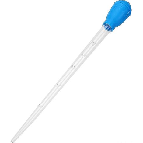Seringue longue de 50 ml pour nourrir les coraux, pipette compte-gouttes pour aquarium, idéale pour nourrir les poissons marins. (1/5)