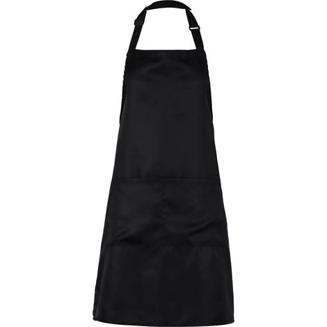 2 Pack Chef Tabliers, Noir Tablier avec 2 Poches, Etanche Réglable Tablier, pour Homme Femme Cuisine, Jardinage, Restaurant (1/2)