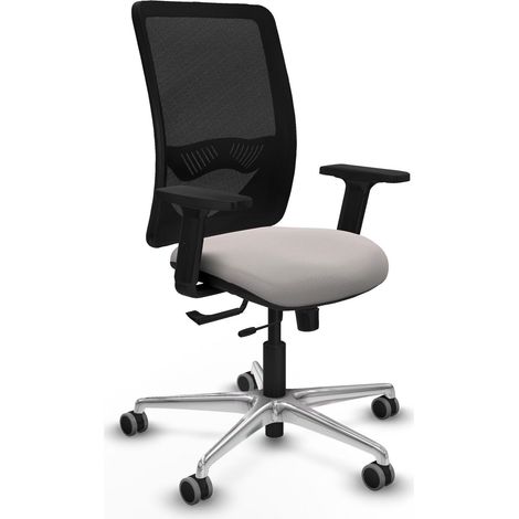 Silla de oficina piqueras y crespo Zulema negro brazos ajustables (1/2)