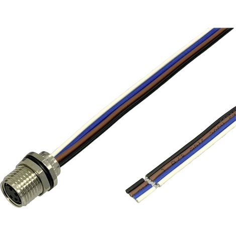 BKL Electronic 2701010 Sensor/Aktor Einbaubuchse M8 0.2 m Polzahl Sensoren: 4 1 St.