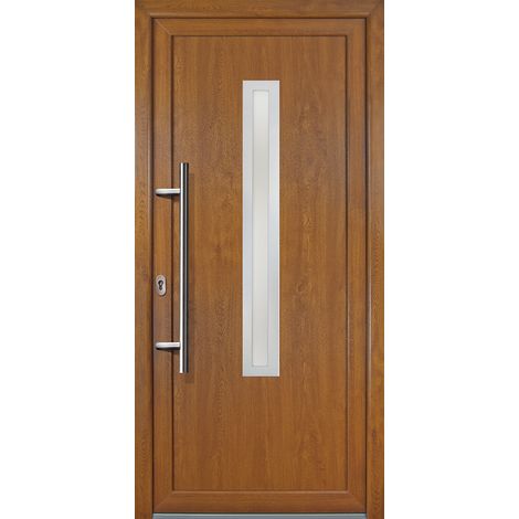 Signum ExklusivPVC Model 70, innen: golden Oak, außen: golden Oak, Breite: 108cm, Höhe: 208cm, Öffnungsrichtung: DIN links