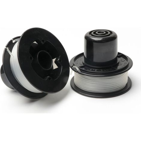 Lot de 3 bobines A6226 compatibles avec tondeuse à gazon automatique Black and Decker Auftipp GL250/GL310/GL360/GL360SB avec cordon de 6 m (1/4)