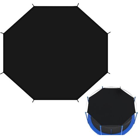 Parasol pour Trampoline, Toit Pare-Soleil D'extérieur, Facile À Installer Protection Solaire Anti-UV, Auvent de Trampoline (1/5)