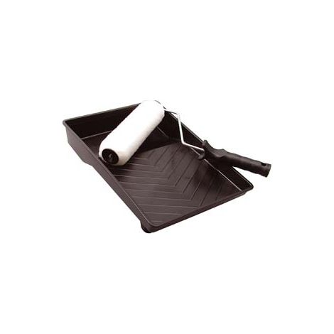 SET RULLO CON BACINELLA PER PITTURE MURALI  diametro rullo cm.3,7 dimensioni cm.22x25x32,5h.    FEUDO