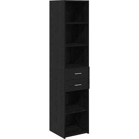 Maison Exclusive - Alacena Roble Negro 40 x 42,5 x 185 cm Madera