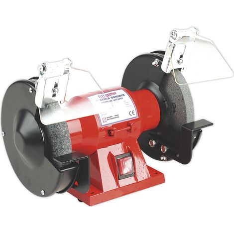 Sealey Bench Grinder Sander 150W 150mm 6"" Twin Polisher Machine BG150CX (1/2)
