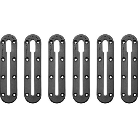 6X Support de Rails de GlissièRe de Kayak Accessoires de Bricolage Support de Canne à PêChe Support de Base de Compatible RAM (1/5)