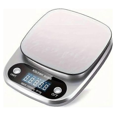 Balance de cuisine parlante 5 kg / 11 lb, balance alimentaire numérique avec fonction vocale pour la cuisine et la pâtisserie-AquaForge (1/5)