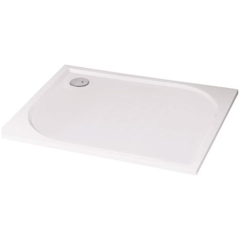 ONDEE ZEN - Receveur de douche HESTIA - 90x120cm - Résine - Blanc - Extra-plat - Antidérapant