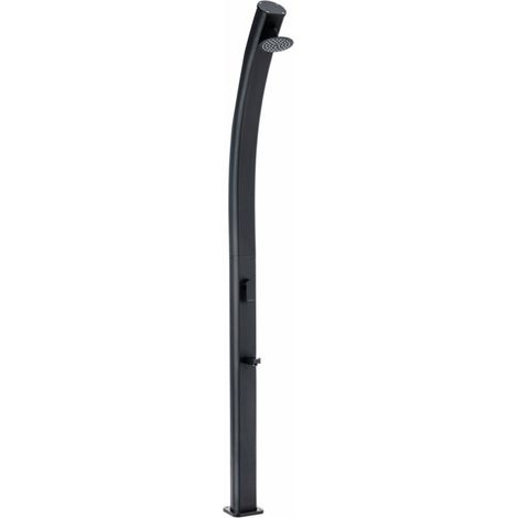 Steinbach Solardusche "Compact", schwarz, 15,40 x 15,70 x 221,40 cm