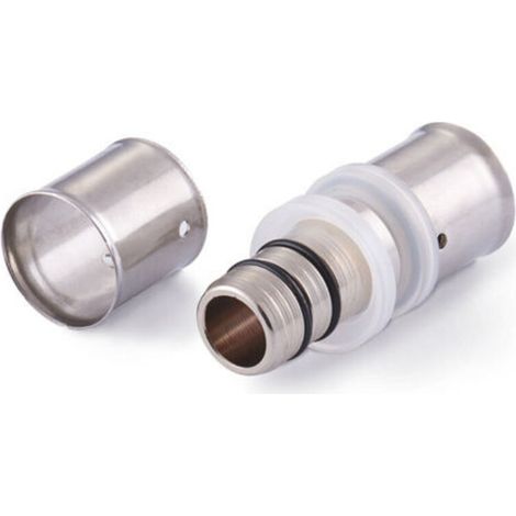 Multicouche à sertir raccord multiprofil femelle F12x17 1/2M Ø16