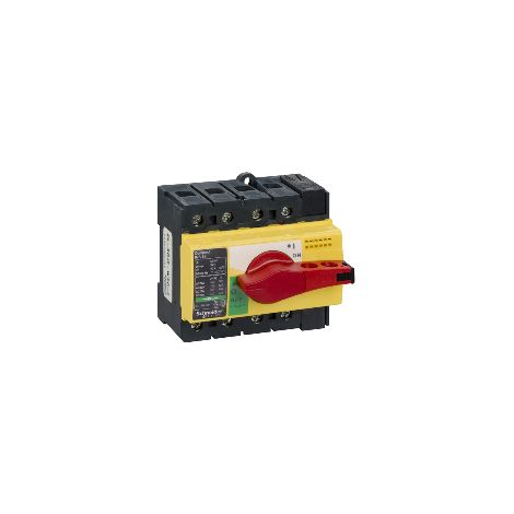 Interruttore / sezionatore Compact INS63 - 63 A - 4 poli - comando emergenza - 28919
