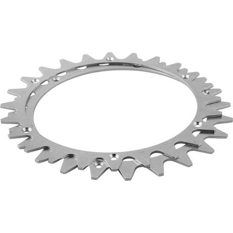 Robots Tondeuse type L Roue de traction 225 mm équipée de crampons métalliques pour une résistance au glissement sur gazon – Argent (1/5)