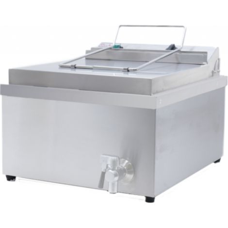 Friteuse - Comptoir - 11L - 3000W - Robinet Vidange - Beckers (1/2)