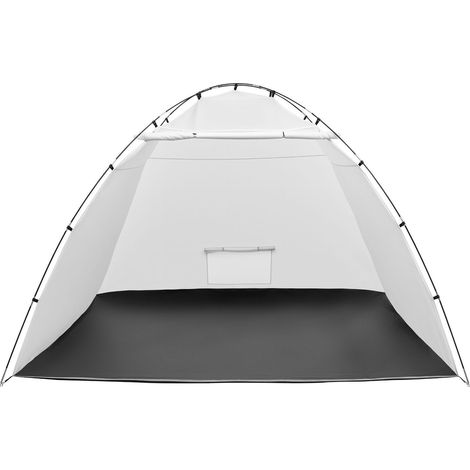 Tente de peinture portable 2950x2920x2020mm, abri de pulvérisation avec sol intégré et moustiquaire, espace spacieux, pour armoires, chaises et tables. (1/5)
