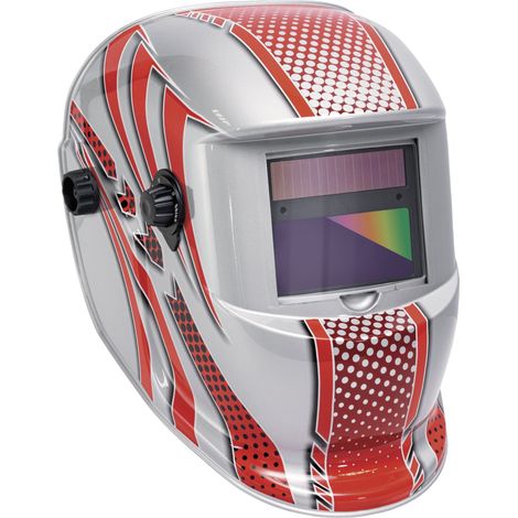 Casco de soldador LCD rojo Venus 9/13 GYS 079755GYS