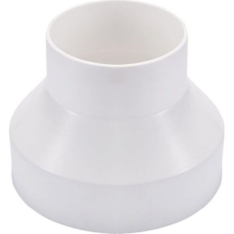 1 pièce Réducteur de conduits, réduction 100 mm à 150 mm, raccord ventilation PVC/ABS, pour extracteur cuisine salle de bain séchoir