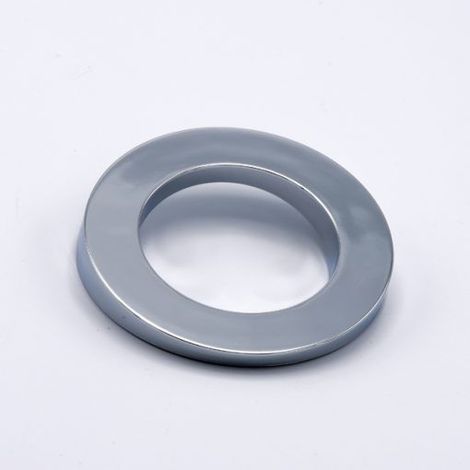 Maniglia Orbita tonda cromato lucido diametro 80 mm x altezza 14 mm