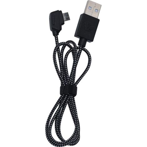 80 cm langes Nylon-USB-Ladekabel für DJI Mavic Mini/Air/2/Pro/Spark Fernsteuerung (1/3)