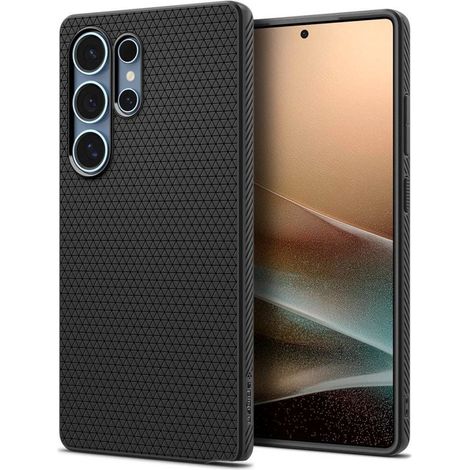 Custodia Spigen Ultra Liquid Air per Samsung Galaxy S25 - Nero