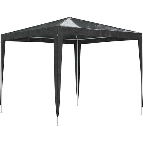 Gazebo Professionale 2,5x2,5 m Antracite 90 g/m² vidaXL (1/5)