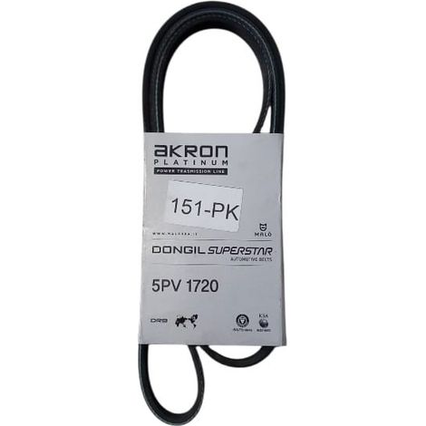 5pk1720 cinghia poly-v alternatore servizi marca akron (1/5)
