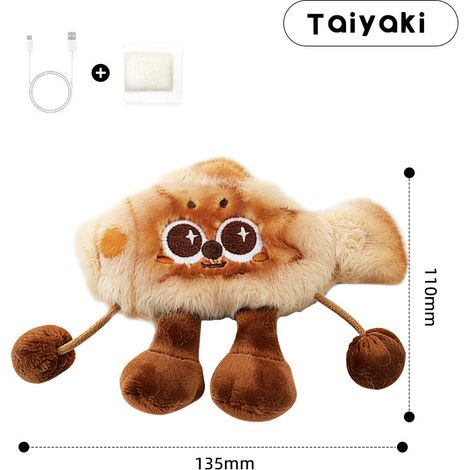Jouet pour chat oiseau volant, canne à chat automatique avec cri réaliste, jouet interactif pour chat, 1113.5, marron (1/5)