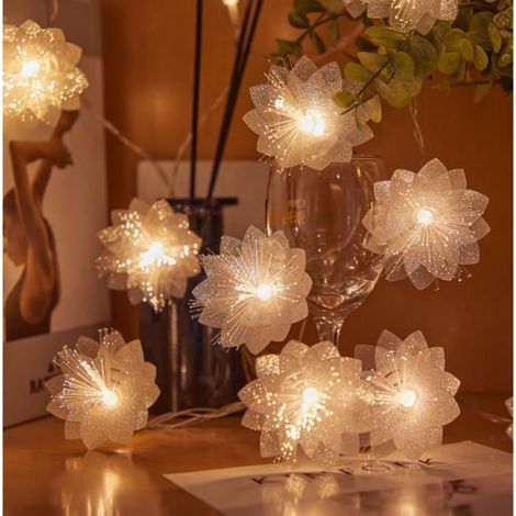 Lichterkette - Nicht spezifiziert - 20 LEDs - 3M - Weiß - Garten - Batteriebetrieben