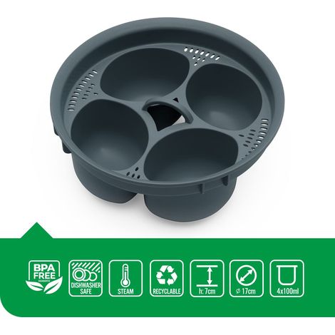 Cuiseur à œufs vapeur TM5 TM6 - Gris